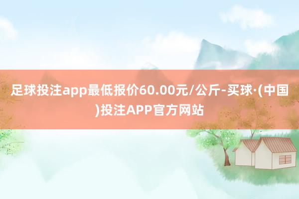 足球投注app最低报价60.00元/公斤-买球·(中国)投注APP官方网站